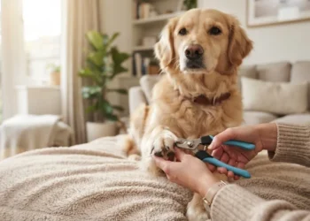 dog nail cutting