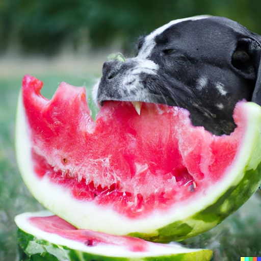 watermelon for dog