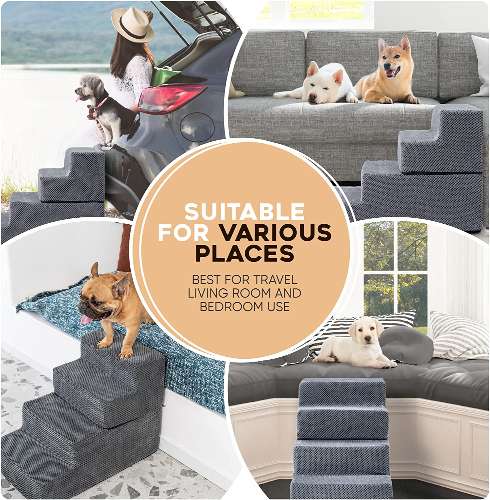 Top 5 Reasons Why Dog Stairs Are a Must-Have Dog Stairs