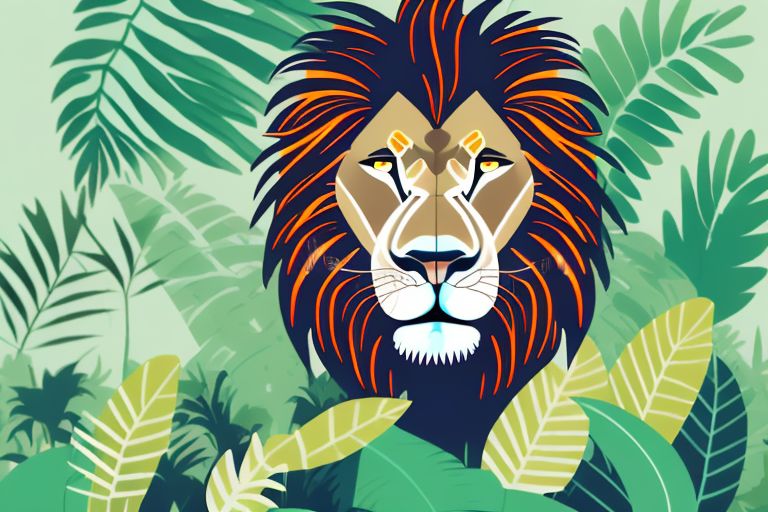 The Art of Lion Roaring: Understanding the Language of the King of the Jungle lion roaring drawing